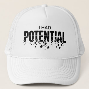 Gorra De Camionero Profesor de Física Divertido Tuve Potencial Humor