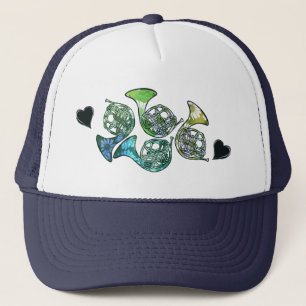 Gorra De Camionero Profesor de la clase de banda de marcha de trompa 