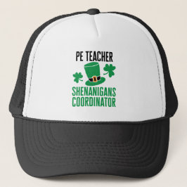 Gorra De Camionero Profesor de PE Shenanigans Coordinador de St Patri