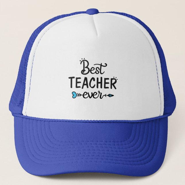Gorra De Camionero PROFESOR - El mejor nunca (Anverso)