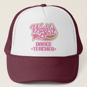 Gorra De Camionero Profesor lindo de la danza