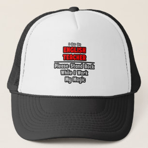 Gorra De Camionero Profesora de inglés... trabaja mi magia