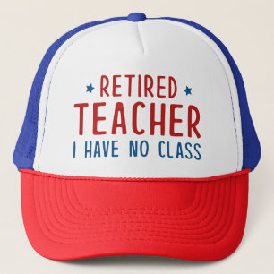 Gorra De Camionero Profesora jubilada que no tengo clase