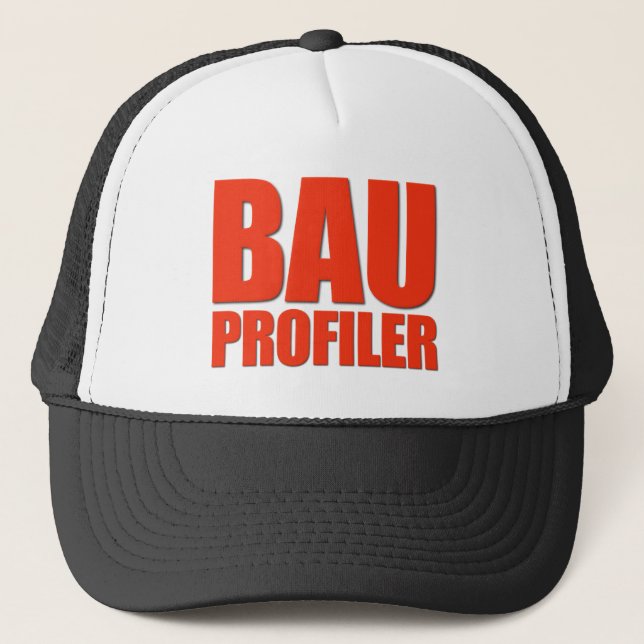Gorra De Camionero Profiler de BAU (Anverso)