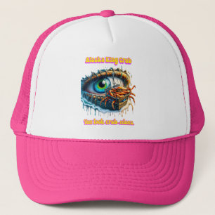 Gorra De Camionero Profundidad de engaño: Un cangrejo al aire dentro 