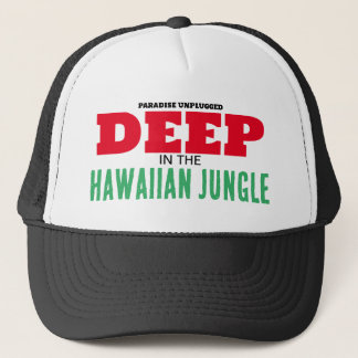 GORRA DE CAMIONERO PROFUNDIDAD EN LA JUNGLE HAWAIIANA