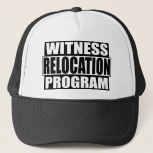 Gorra De Camionero programa de reubicación de testigos