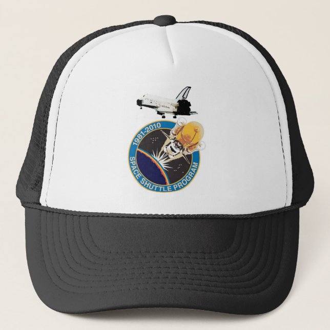 Gorra De Camionero Programa del transbordador espacial de la NASA (Anverso)