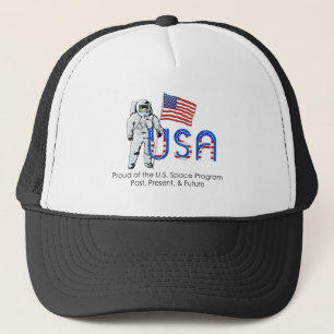 Gorra De Camionero Programa espacial de los E.E.U.U. de la CAMISETA