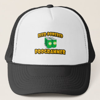 Gorra De Camionero Programador con energía de cerveza