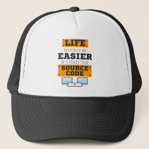 Gorra De Camionero Programador de desarrolladores de informática reg