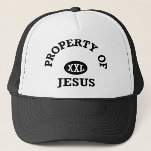 Gorra De Camionero Propiedad de los regalos cristianos de la ropa de