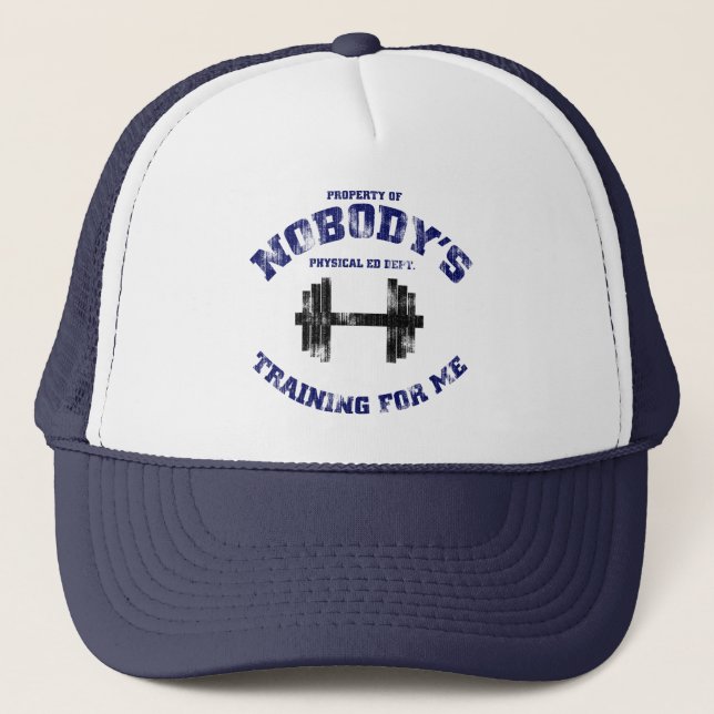 Gorra De Camionero Propiedad de Nadie (apariencia desgastada) (Anverso)