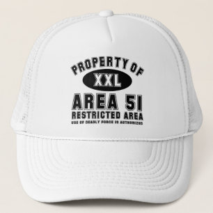 Gorra De Camionero Propiedad del área 51
