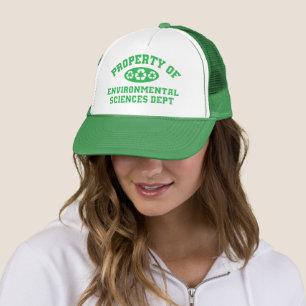 Gorra De Camionero Propiedad Del Departamento De Ciencias Ambientales