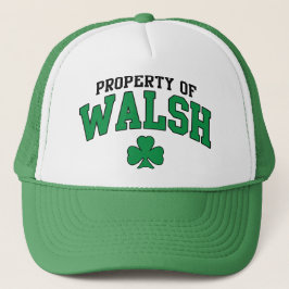 Gorra De Camionero Propiedad del irlandés de Walsh