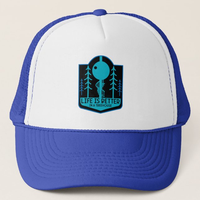 Gorra De Camionero Propietarios de Treehouse (Anverso)