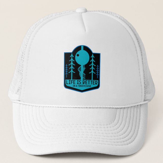 Gorra De Camionero Propietarios de Treehouse (Anverso)