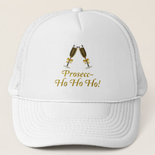 Gorra De Camionero ¡Prosecc-Ho Ho Ho! Gracioso Fiesta de Navidades P