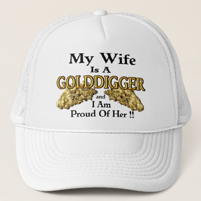 Gorra De Camionero Prospección del oro (Anverso)