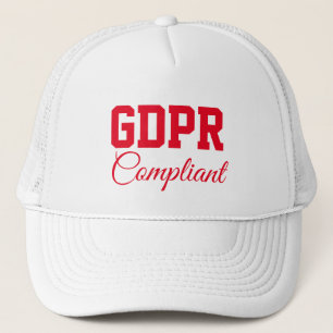 Gorra De Camionero Protección de datos general obediente RegulationG
