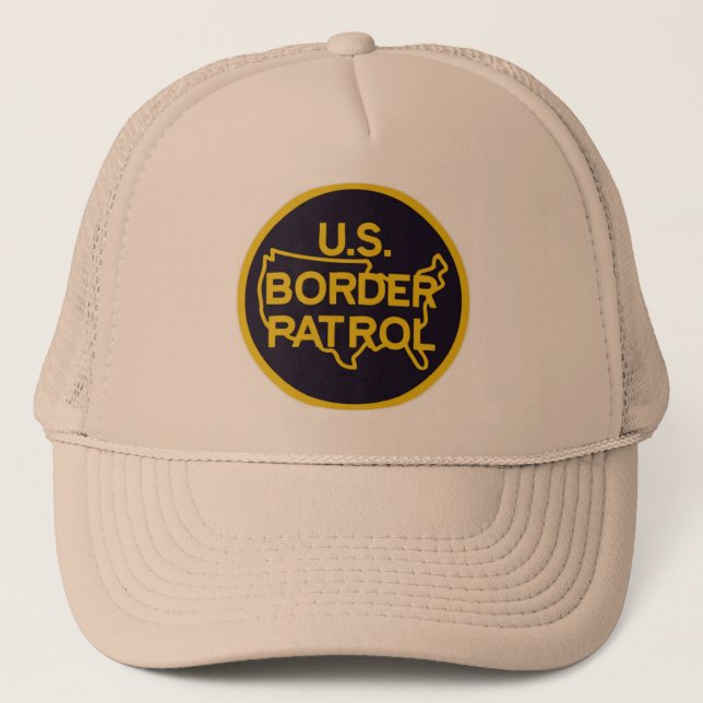 Gorra De Camionero protección de la frontera de la patrulla (Anverso)
