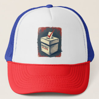 Gorra De Camionero Proteger el voto
