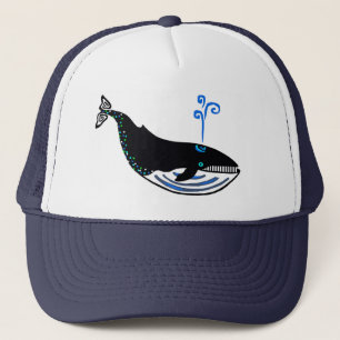 Gorra De Camionero Proteger nuestros océanos - BALLENA azul - Vida si