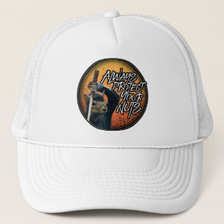 Gorra De Camionero Proteja siempre tus nueces - ardilla de ninja dive