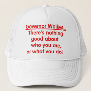 Gorra De Camionero Protesta de Wisconsin