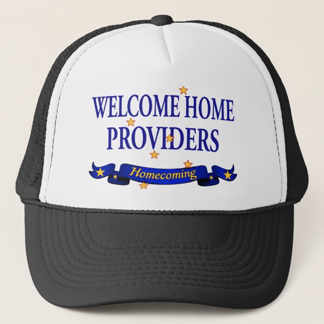 Gorra De Camionero Proveedores caseros agradables (Anverso)