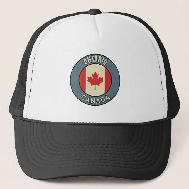 Gorra De Camionero Province of Ontario Canada (Anverso)