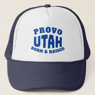 Gorra De Camionero Provo Utah nació y creció