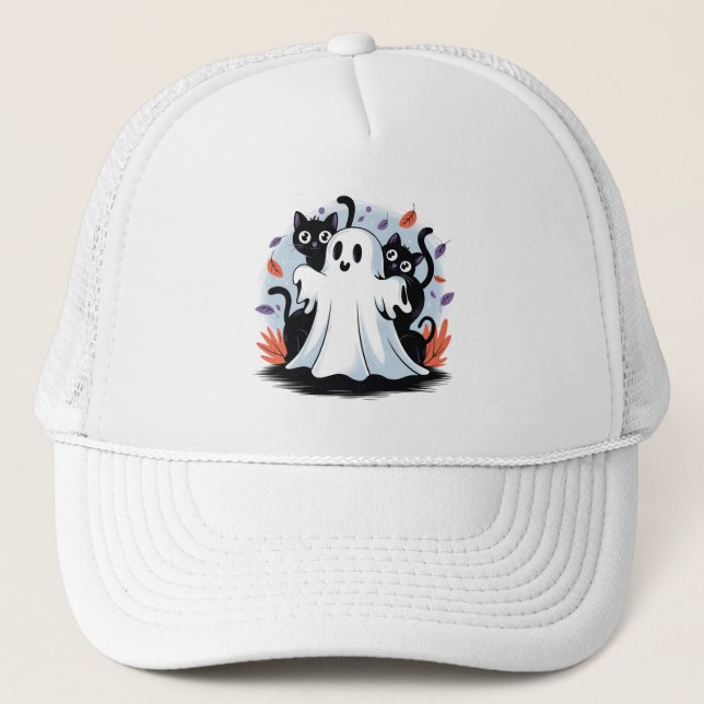 Gorra De Camionero Provocación nocturna de Halloween (Anverso)