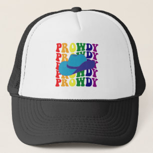 Gorra De Camionero Prowdy Rodeo Hola Vaquero Vaquera LGBTQ Occidental