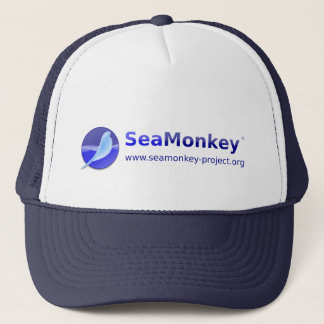 Gorra De Camionero Proyecto de SeaMonkey - logotipo horizontal