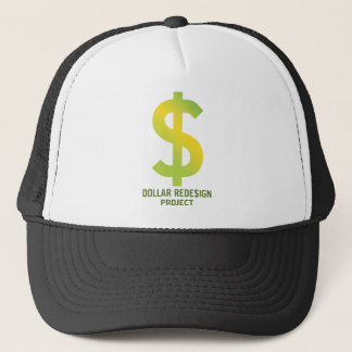 Gorra De Camionero Proyecto del dólar ReDe$ign