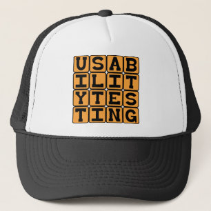 Gorra De Camionero Pruebas de usabilidad, pruebas de etapa beta