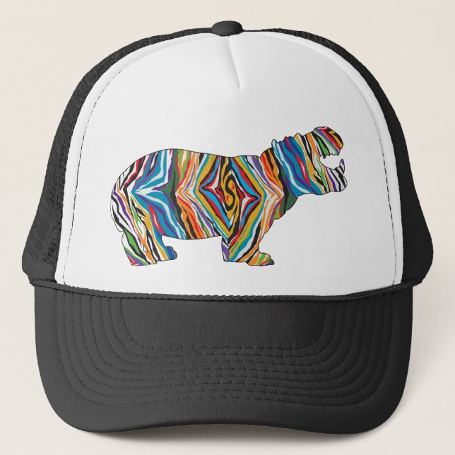 Gorra De Camionero Psicodelia-Hippo (Anverso)