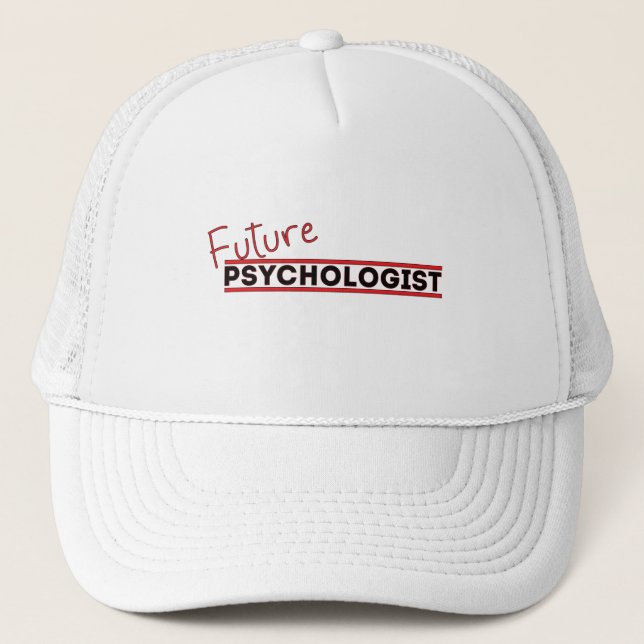 Gorra De Camionero Psicólogo Futuro (Anverso)