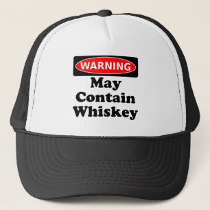 Gorra De Camionero Puede contener el whisky
