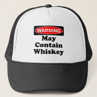 Gorra De Camionero Puede contener el whisky