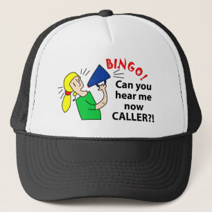 Gorra De Camionero ¿Puede usted ahora oírme visitante del bingo?
