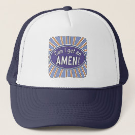 Gorra De Camionero ¿Puedo conseguir un AMEN?