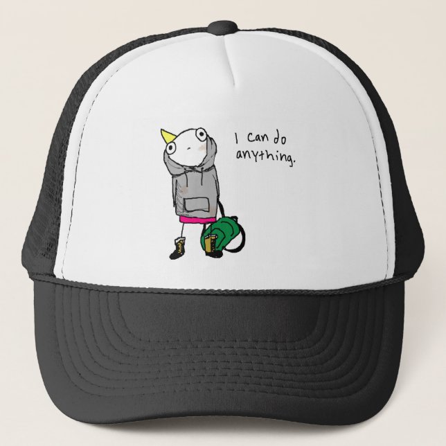 Gorra De Camionero Puedo hacer cualquier cosa (Anverso)