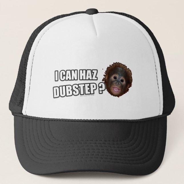 Gorra De Camionero ¿PUEDO HAZ DUBSTEP? Paso Meme de la copia de LOLz (Anverso)