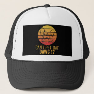 Gorra De Camionero ¿Puedo Mascota Dat Dawg Bulldog Funny Perg Lover R
