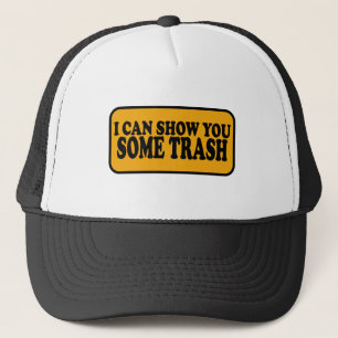 Gorra De Camionero Puedo Mostrar Algo De Basura
