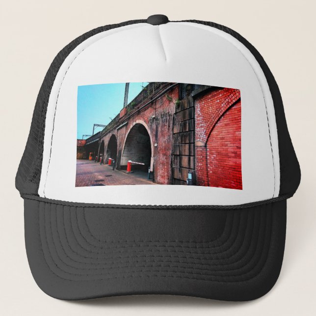Gorra De Camionero Puente de tren (Anverso)