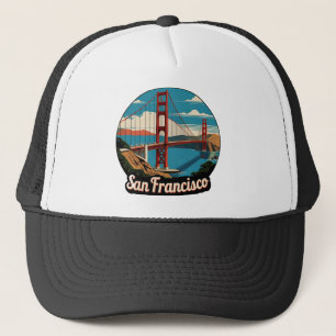 Gorra De Camionero Puente Golden Gate San Francisco